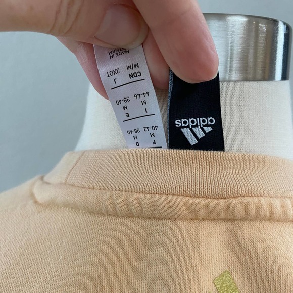 ADIDAS Glam Logo Sweatshirt  Size Medium - Picture 10 of 11